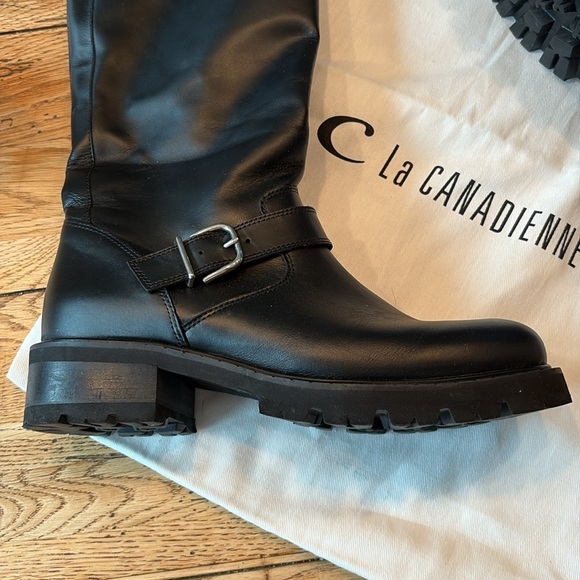 La Canadienne leather Boots w/Dustbag. Size 11 - Picture 2 of 11